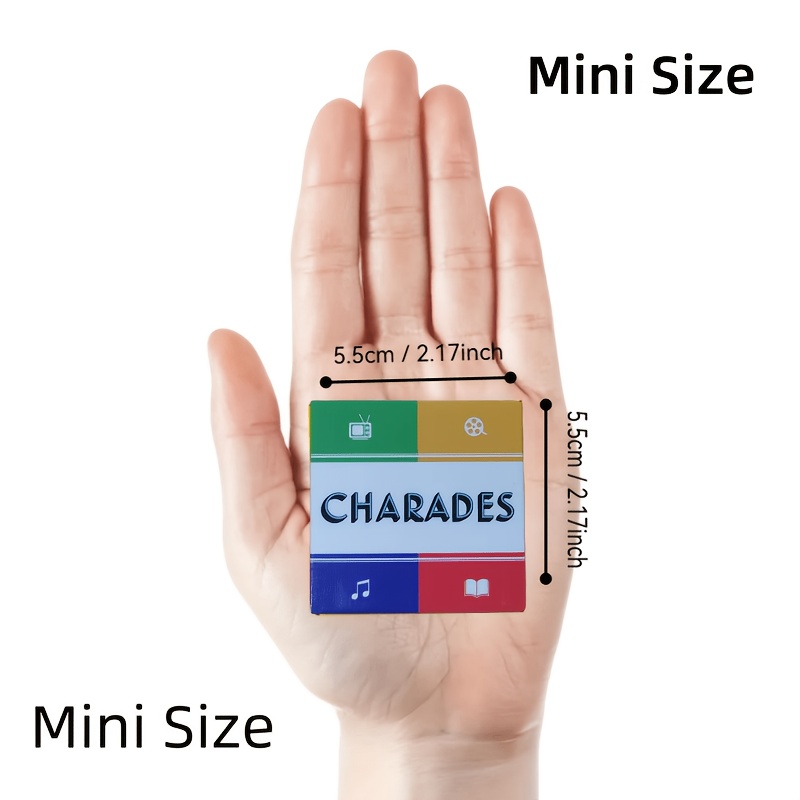Classic Charades Card Game for Family Parties