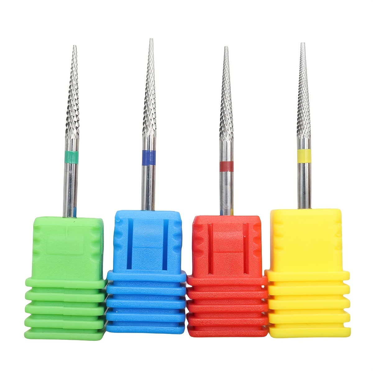 

1pc Needle Tungsten Carbide Nail Drill Bit Cutter For Manicure Machine, Carbide Electric Nail Drill Milling Cutter Nail Accessories
