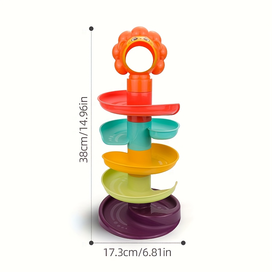 Educational Fun Track Ball Tower, Rolling Ball Spinning Toy