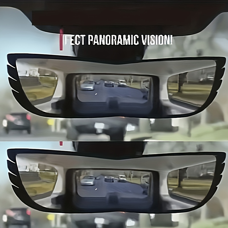 

Super Wide Angle Rear View Mirror, Interior Clip-on Universal 11 Inch Panoramic Rearview Mirror, Reduce Blind Spot Effectively