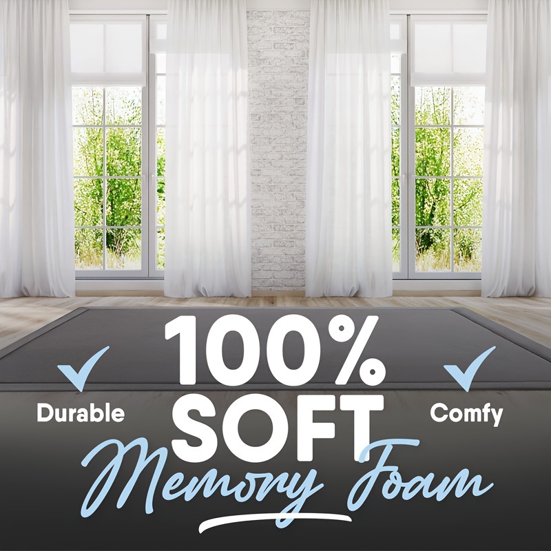 1pc Japanese Tatami Rug, Coral Velvet Area Rug, Baby Mat for Floor Play, 3CM Thick Crawling Rugs, Padded Foam Rug for Kids Playroom, Playpen, Nursery, Living Room, Yoga Mat for Christmas And Halloween