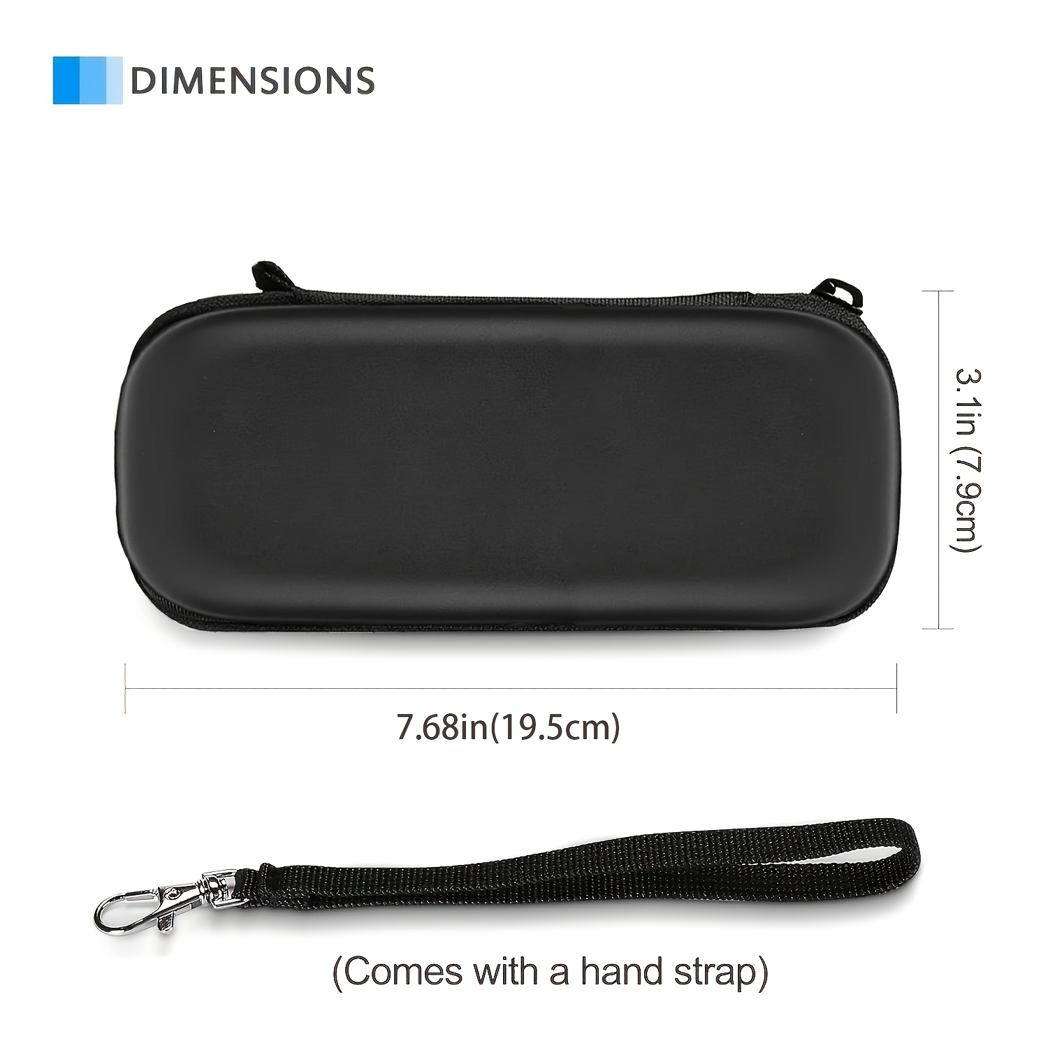 Image of Electric Trimmer And Shaver Hard Case, Qp2520 Qp2530 Qp2620 Qp2630 - Black Travel Organizer