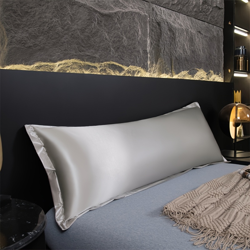 TEMU Housses de coussin de couleur unie pour chambre climatisée, et rafraîchissante en été, grande taille 48*120Cm 48*150Cm 48*180Cm, coussin de