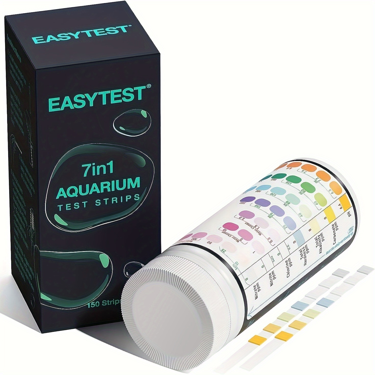 

[customer ] Tespert 150pcs Aquarium Test Strips - 7-in-1 Water Quality Kit For Freshwater & Saltwater Tanks, Measurement Of Total Hardness, Carbonates, Nitrites, Chlorine, Ph, And Alkalinity