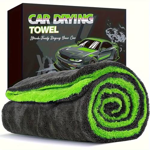 full size suv truck drying towel double sided microfiber high absorbency and scratch resistant machine washable for vehicle cleaning and drying car washing accessory high absorbent towel