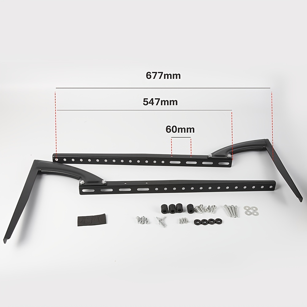 TEMU Tv Stand 81.28-190.5cm Tv Base Universal Height Adjustable Tv Bracket, Setup, Wall Mounted Tv, , Adjustable Arm, Durable Bracket, Highquality