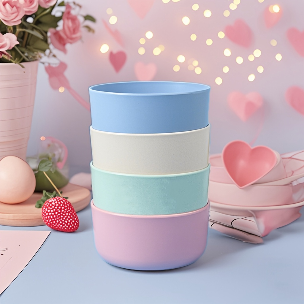 Majesty Trends Bowl Cozy Set – 4 Mikrofaser-Schalenhüllen Für Mikrowelle, Hitzebeständig, Als Topflappen & Gefrierschutz