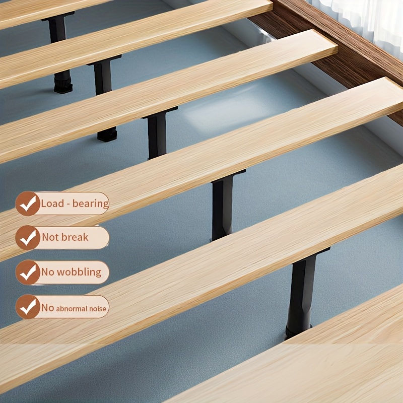 8 adjustable bed frame support legs board braces with plastic steel furniture feet suitable for queen beds sofas tables height adjustable 7 09 13 39 details 2