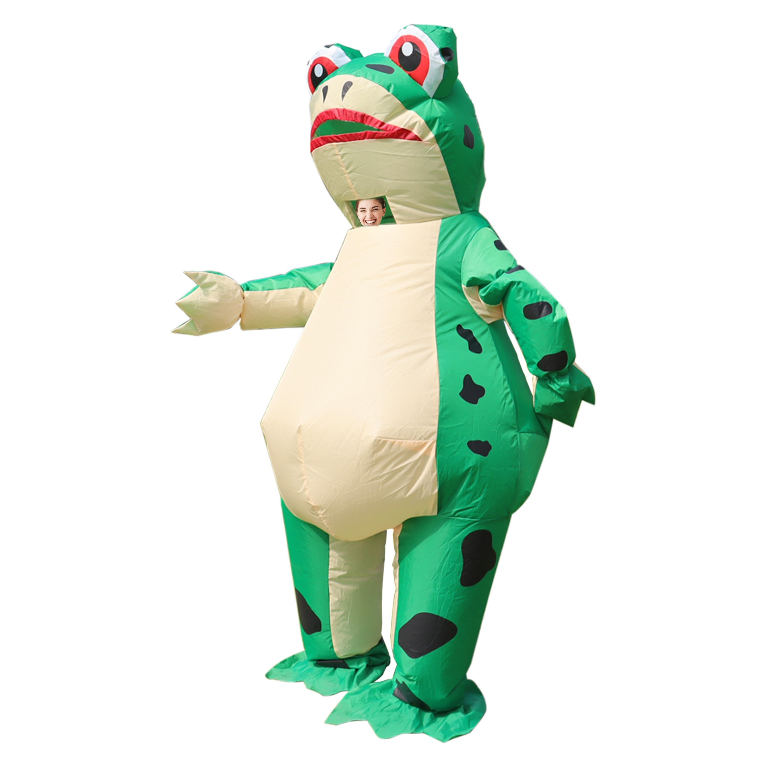 Halloween Carnival Frog Doll Inflatable Clothes Adult - Temu Canada