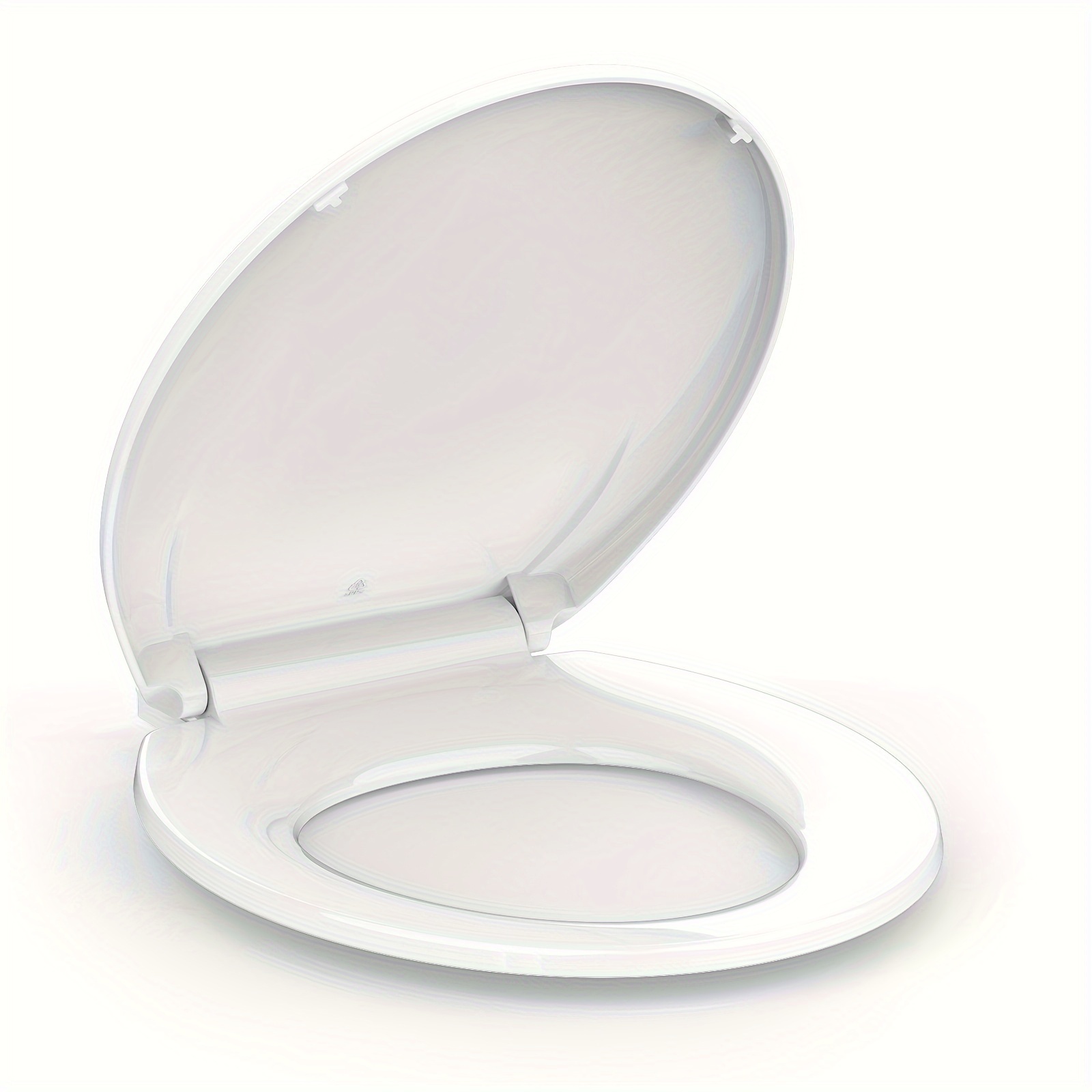 

Toilet Seat, Durable Round Toilet Seat With Quick-release And Quick-attach, Plastic Toilet Seat With Soft Close, Never Loosen, Easy Install And Clean