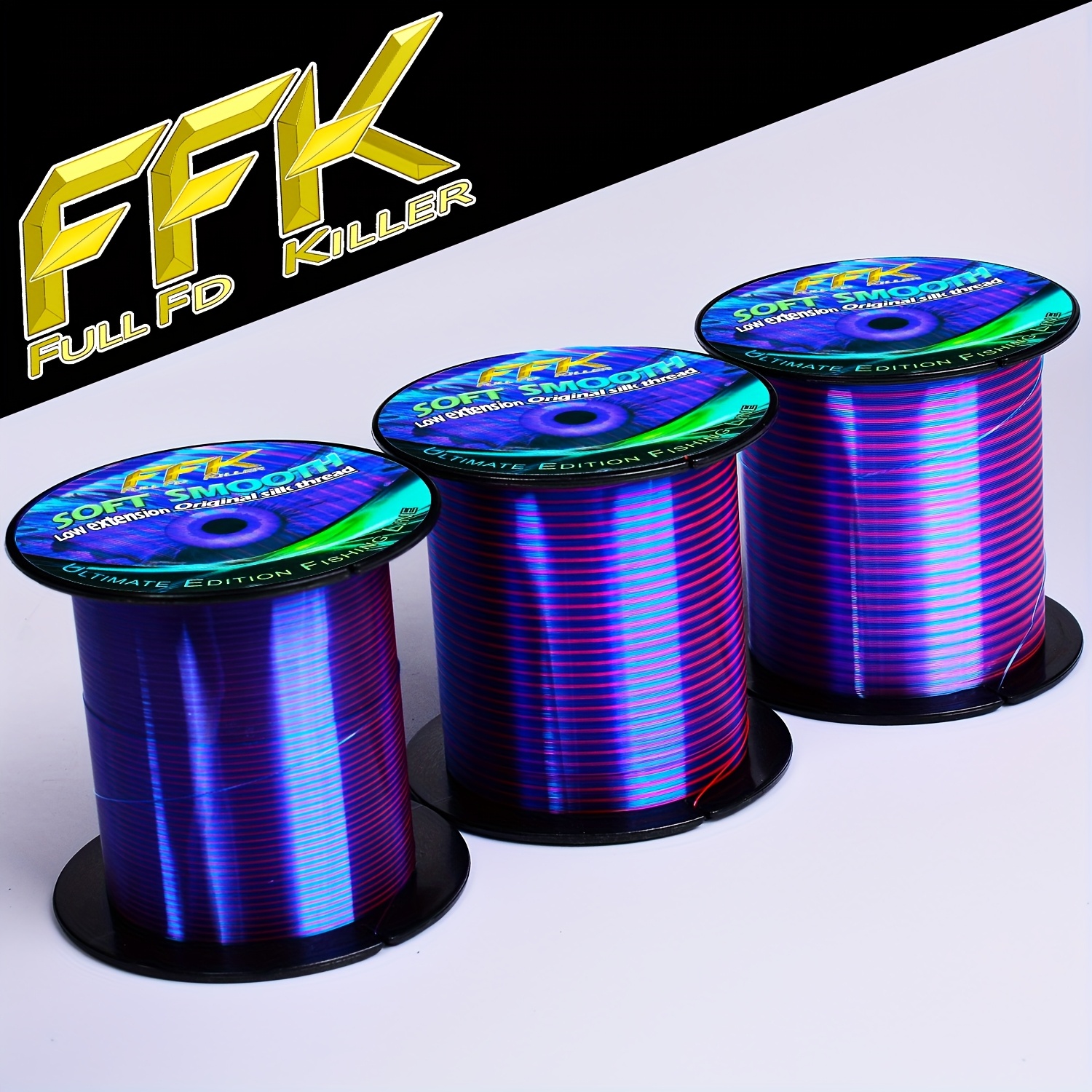 ffk fishing line 2025 new lure line taiwan fishing line blue - Temu