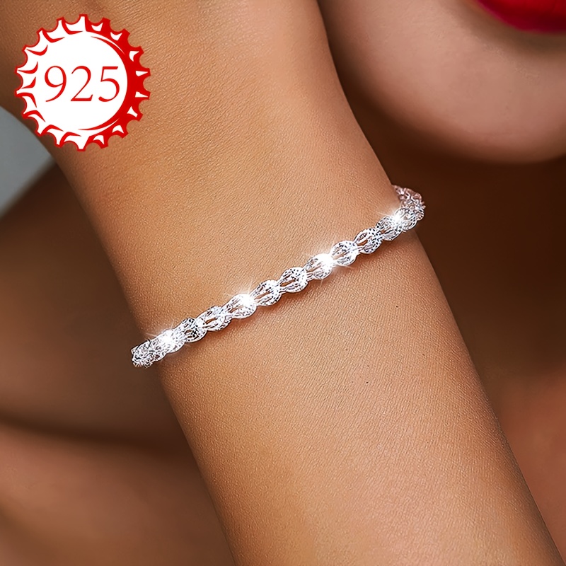 925 Silver Phoenix Tail Bracelet