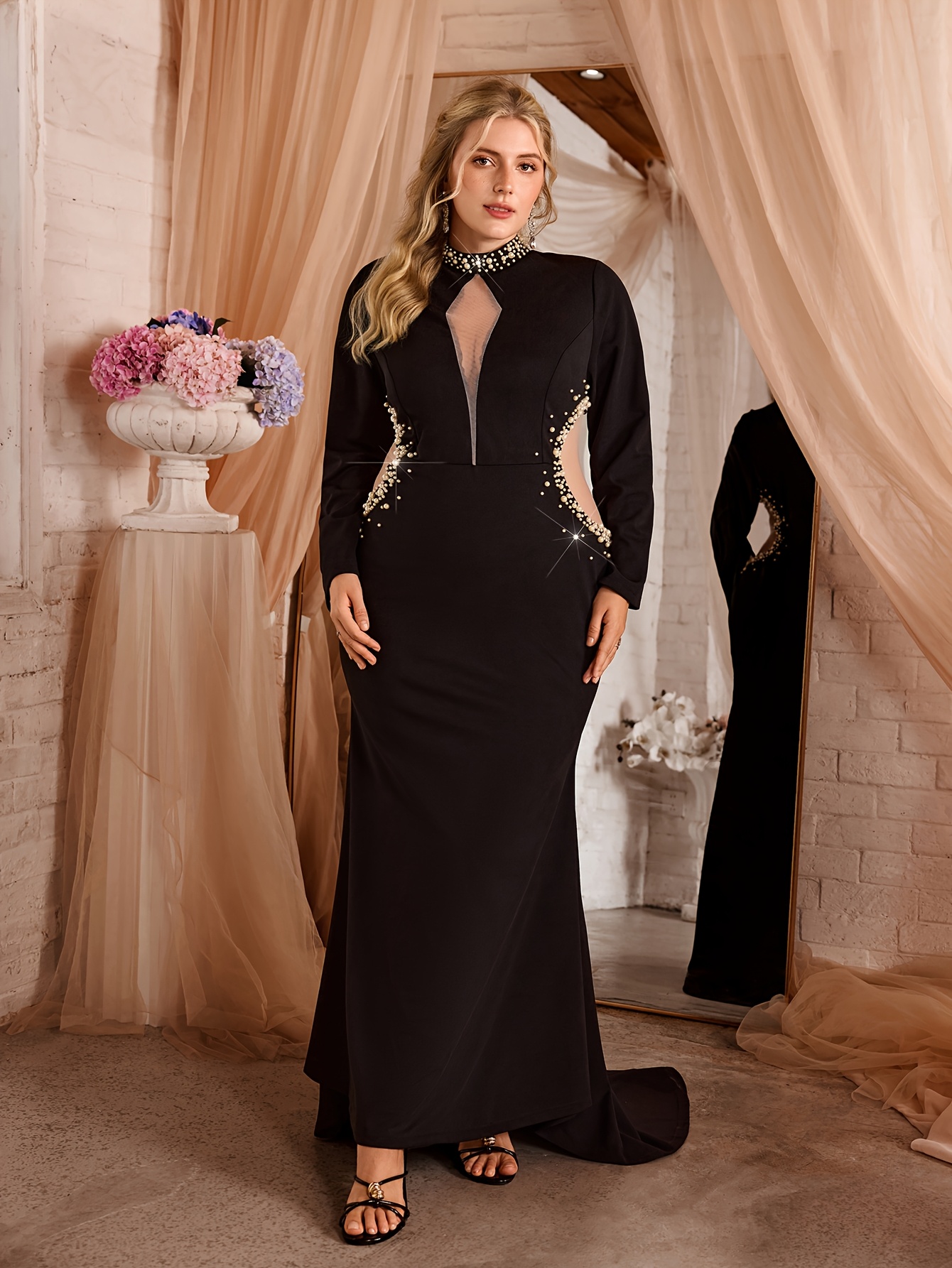 elegant plus size bridesmaid dresses - Sri Lanka