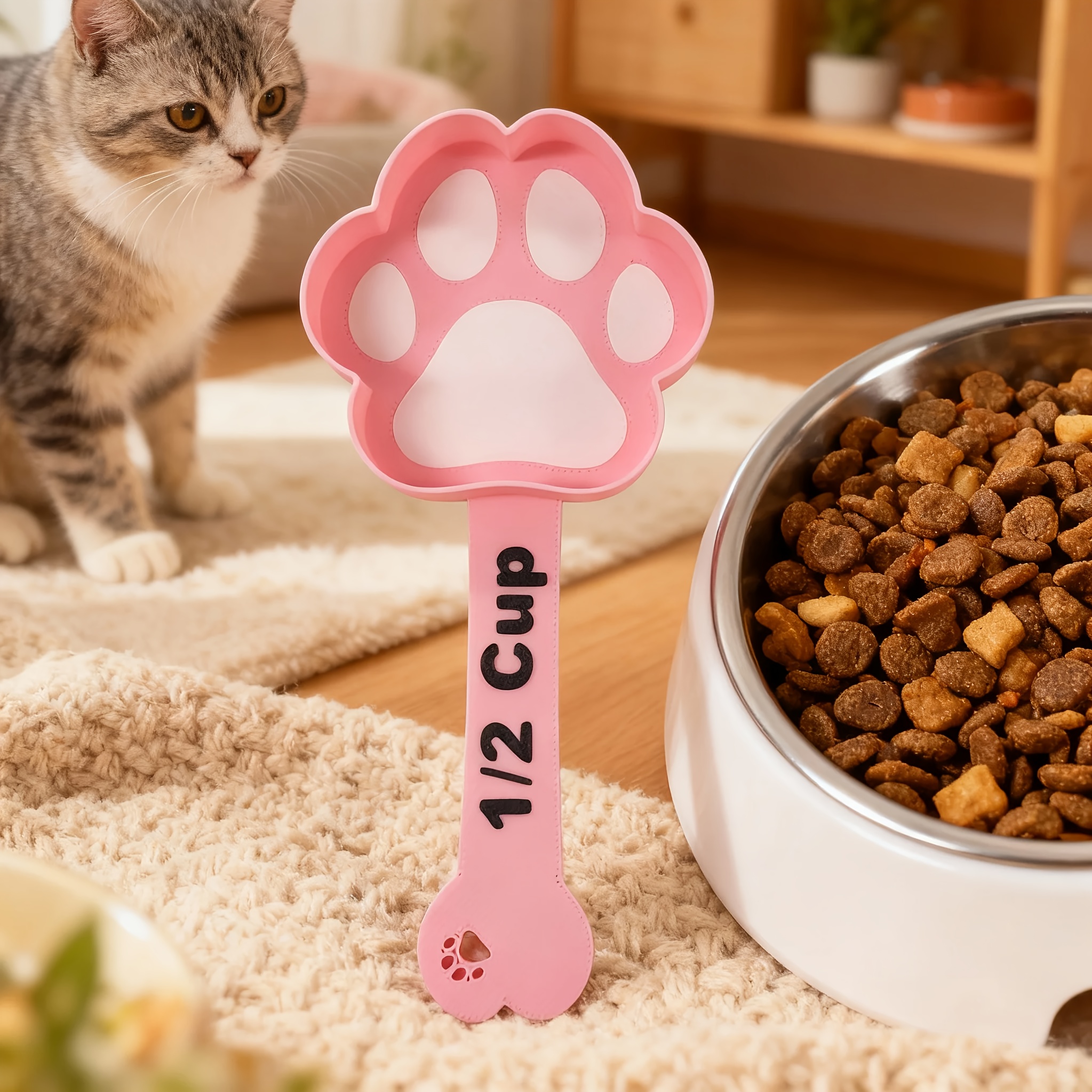 Durable Plastic Pet Food Can Spoon - Easy-Clean Scoop for Mixing Wet Food for Dogs And Cats, Random Color, Perfect for Pet Feeding, Pet Food Spoon