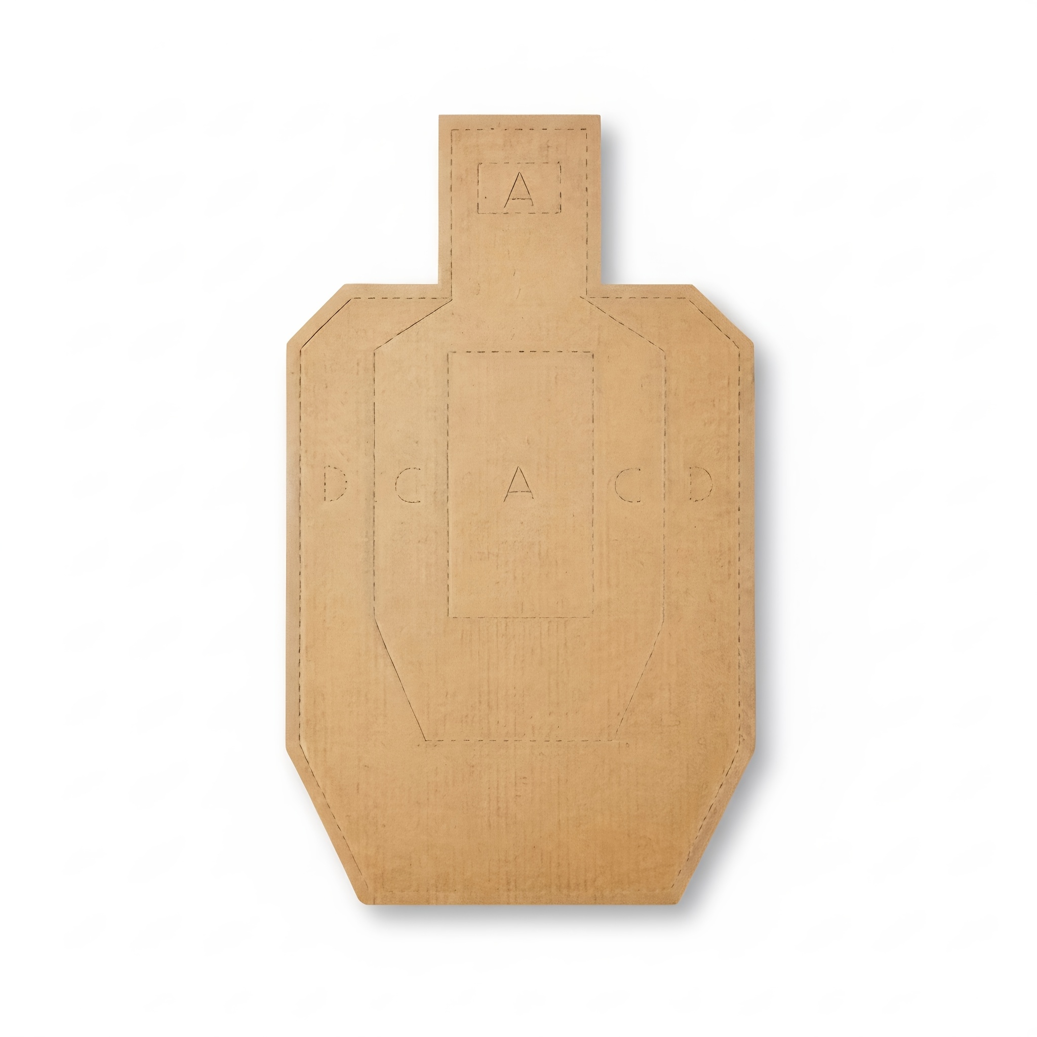10pcs       mini silhouette paper targets 38x23cm portable shooting practice for competition and training 2