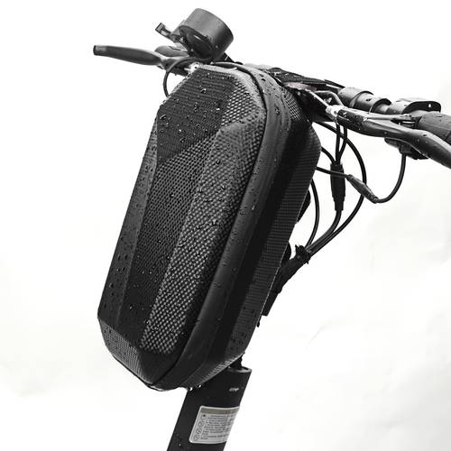 eva hard shell front bag for electric scooters bicycle hanging additions for scooter headpack