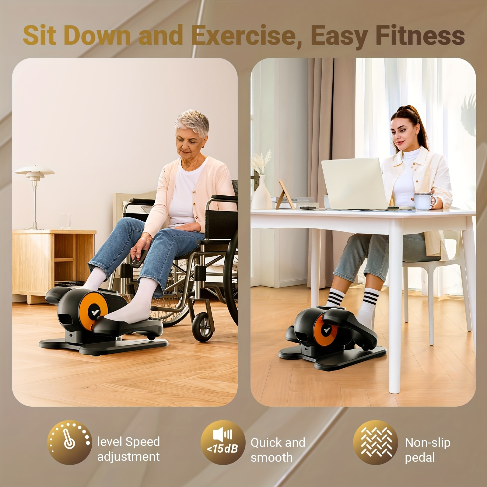 Seated Best Exercises For Seniors Over 70 Desk Elliptical Ellipse