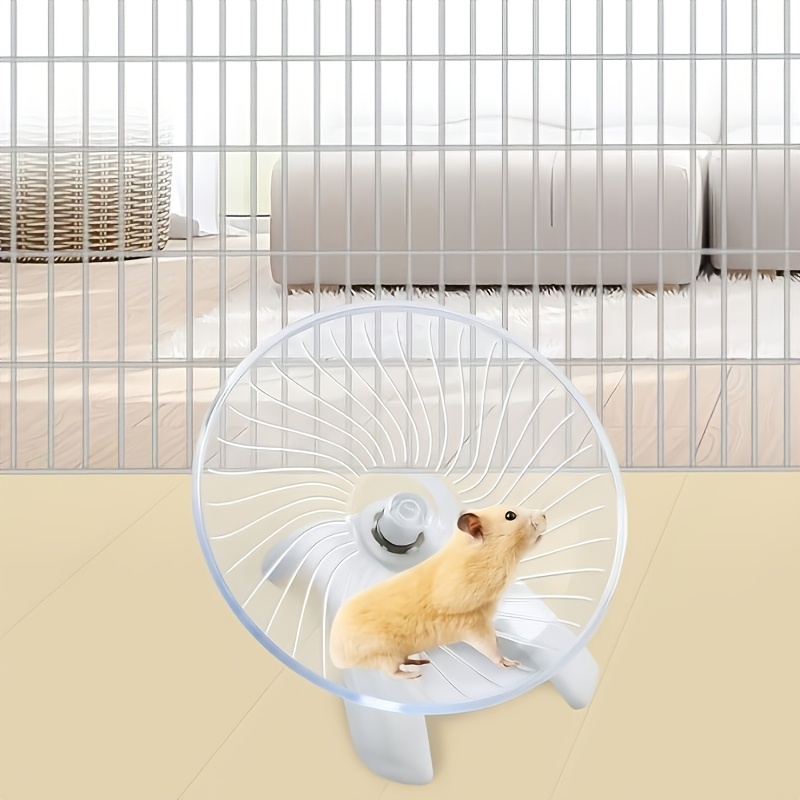 

Silent Small Pet Treadmill - Plastic Exercise Wheel For , Hedgehogs, Hermit Crabs, And Squirrels