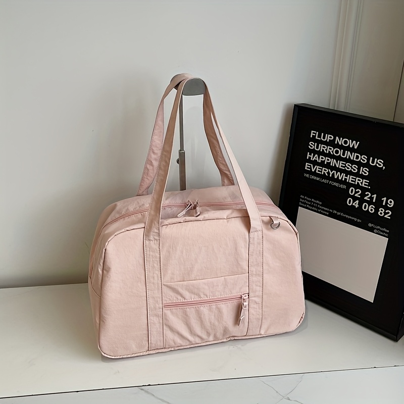 stylish nylon tote bag women lightweight large capacity - Temu
