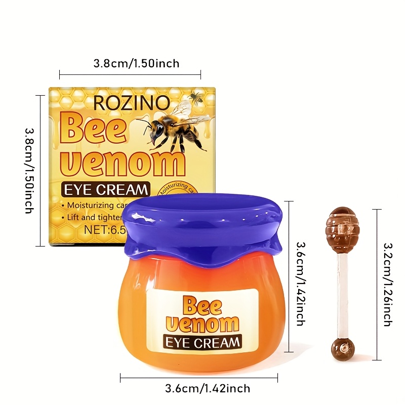 TEMU Get 4 Free. 5pcs And Firming Bee Venom Eye Cream, Immediate Lifting And Firming Eye , Suitable For Puffy Eyes And Dark Circles, The Of Dark