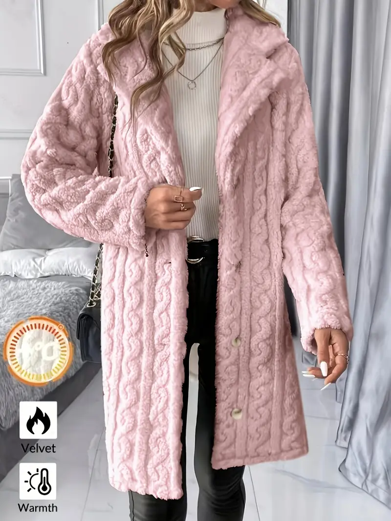 manteau en fausse fourrure pour femmes Détails du produit 2