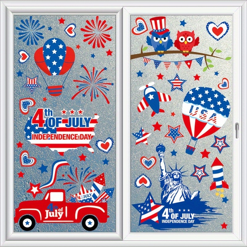 8 Peças, Adesivos De Decalques Para Unhas Do Dia Da Independência, Adesivos  Autoadesivos Patrióticos Da Bandeira Americana, Decoração De Arte Para  Unhas Com Padrão De Design Diy, Suprimentos Para 4 De Julho