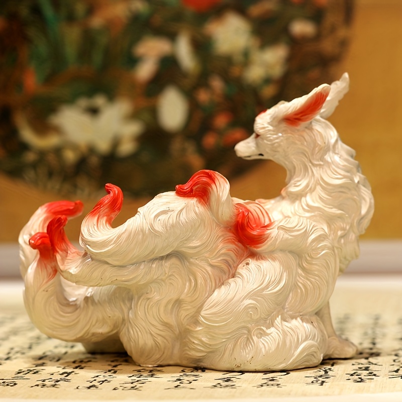 LE TEMPS CREAM & ミニチュアセット新品 nine tailed statue exquisite home - Temu Canada