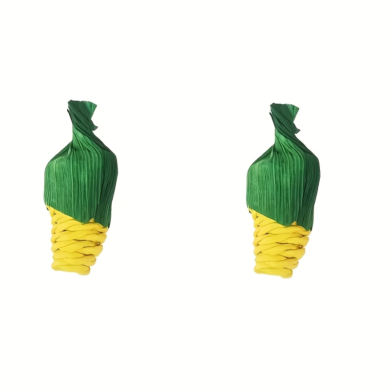 TEMU Lot de 2 jouets à mâcher en de pour perroquet pour soulager l'ennui, le grincement des dents et des mâchoires, mignons petits accessoires de jeu