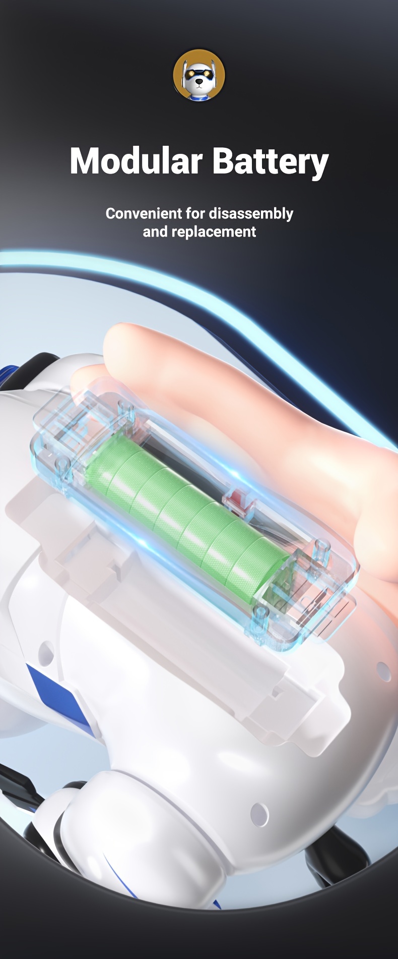 Remote Control Electric Intelligent Pet Dog Intelligent Robot Dog Toy Touch Walking Dancing Light Play Cute Christmas And Halloween Gifts