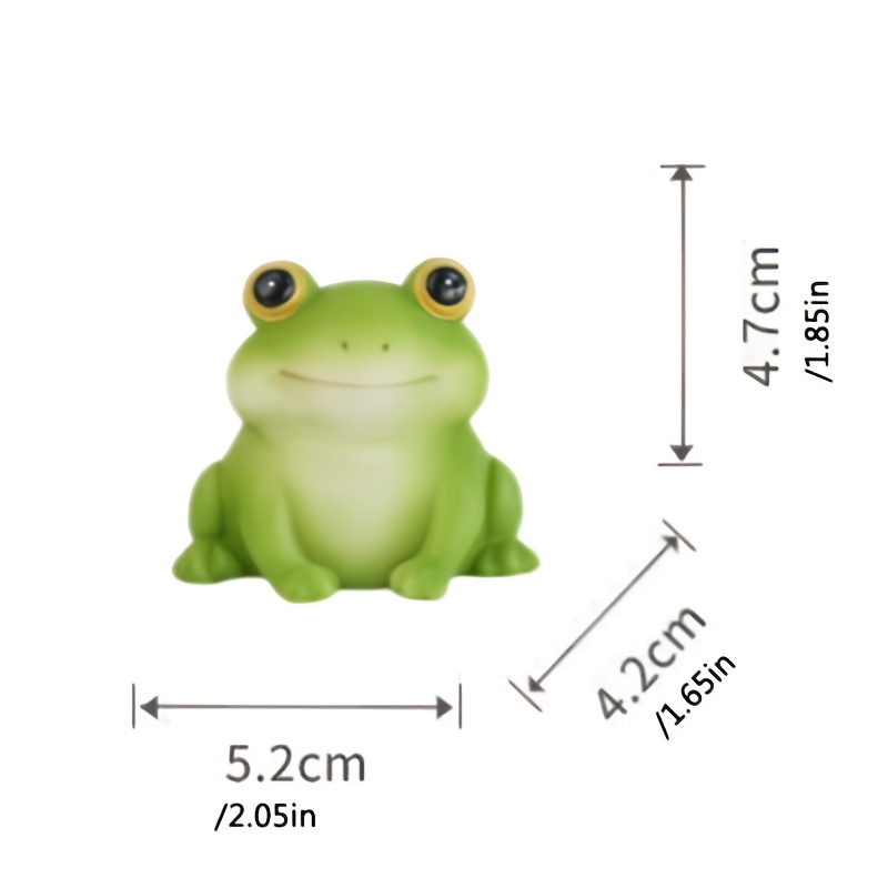 幸運をよぶ おしゃれ ミニチュア 蛙 オーナメント s インテリア 贈り物
