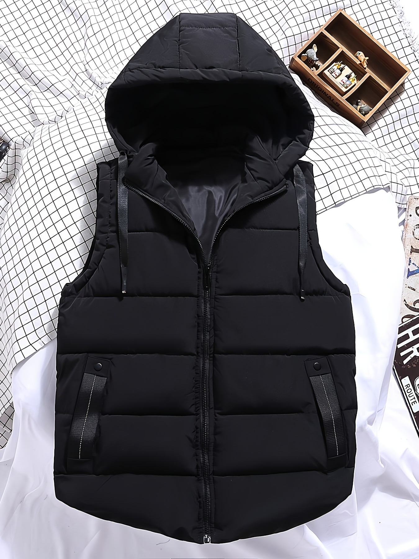 Korean Style New Autumn And Winter Men'S Plus Size Warm Vest Thickened Vest Loose And Comfortable Men'S Winter Coat