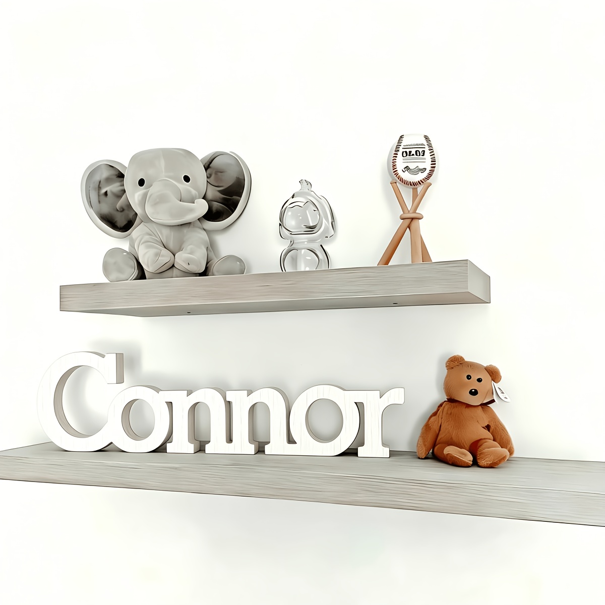 TEMU 1pc Custom Name, Baby Name Sign, Freestanding Desktop Sign, Customizable Name, Text Sign, Nursery Shelf Decoration, Wall Decor