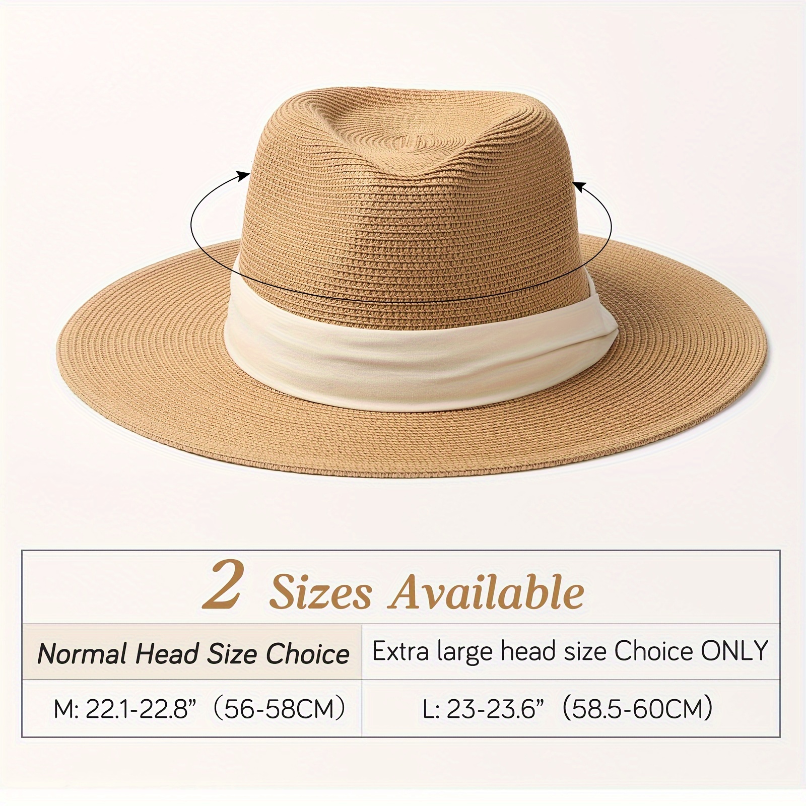 Summer Jazz Sun Hat Unisex Wide Brim UV Protection Straw Panama Hat Fedora  Cap Classic Travel Beach Hats
