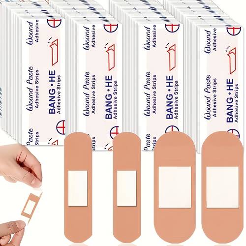 40/80/120 unidades de para heridas, ideales para emergencias y uso doméstico, diferentes especificaciones de tiras adhesivas, de lesiones