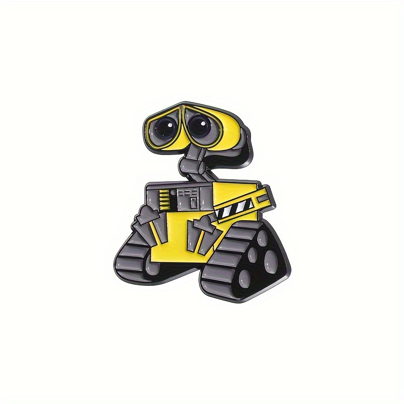 Robot Enamel Pin Versatile Accessory Hats - Temu Malta