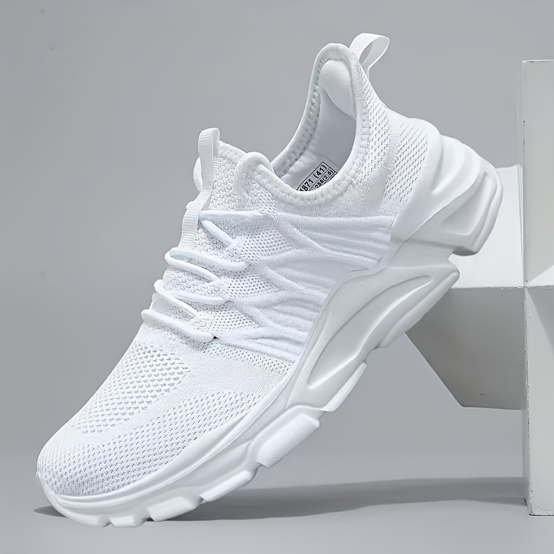 herren weiße low top sneaker ultraleichte atmungsaktive Temu Austria