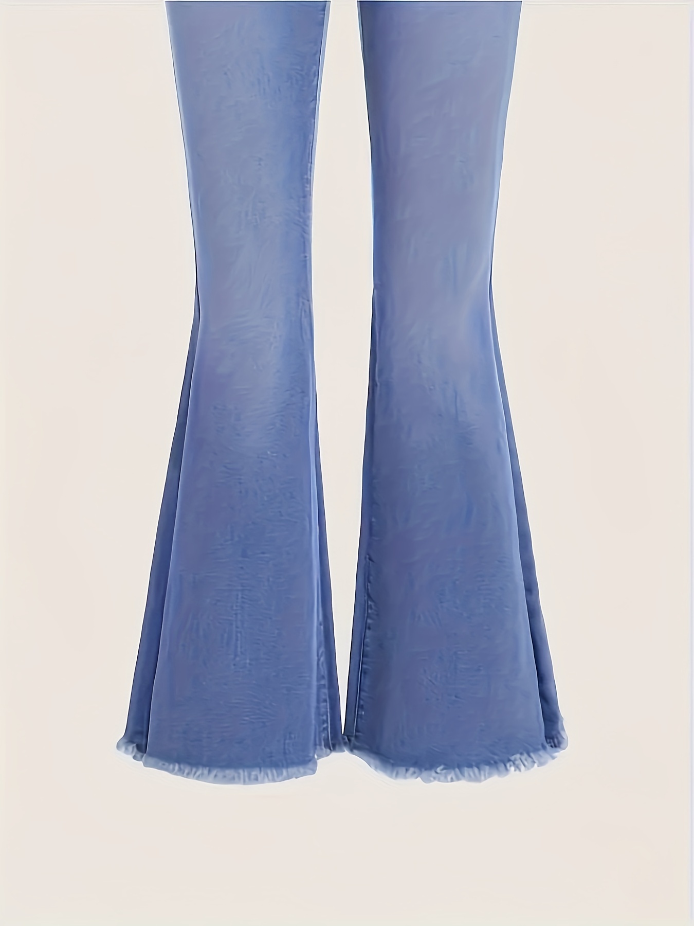 Jeans Mädchen Hohe Taille - Y2K Retro Glockenhose Für Teenager