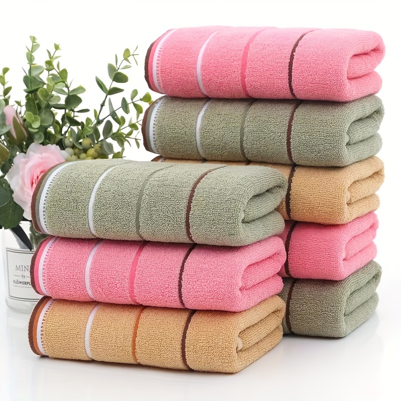 

8- Bath Set, 100% Polyester , -dry Towels, 400 Gsm Weight - & Towels For