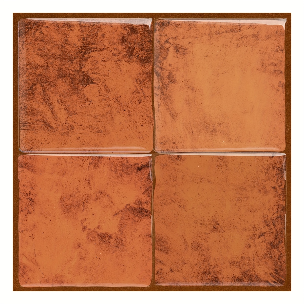 22.86cm x 22.86cm Self * Wall Tiles, Heat Resistant Peel And Stick Kitchen Backsplash, Waterproof Wall Tile Sticker for Bathroom, Home Decor.