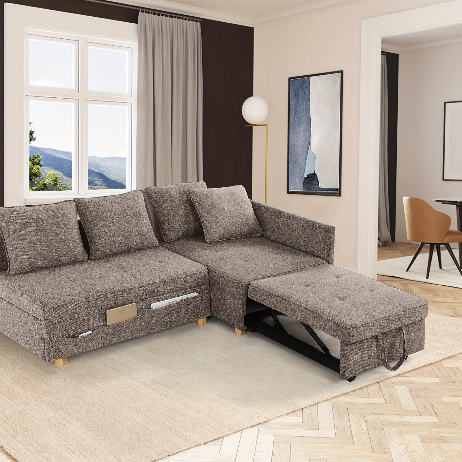 4 in 1 foldable sofa bed double sofa triple sofa Temu