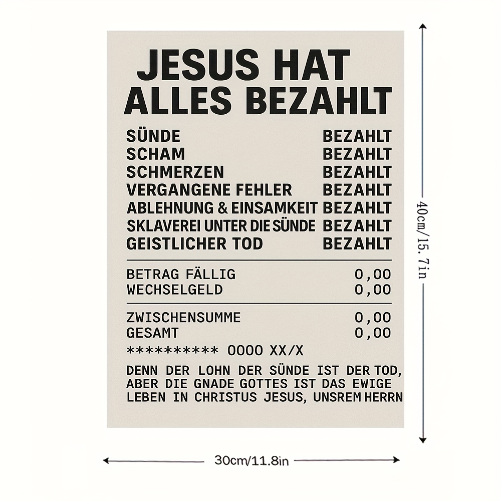 E-shop 2D Flach, 1 Stück, Versöhnung Vergebung Holzrahmen Leinwand Wandkunst - Minimalistischer Moderner Stil Wanddekoration, Geeignet für Wohnzimmer,