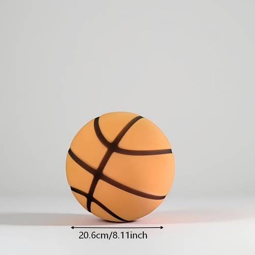 silent basketball gift orange blue novelty sports toy