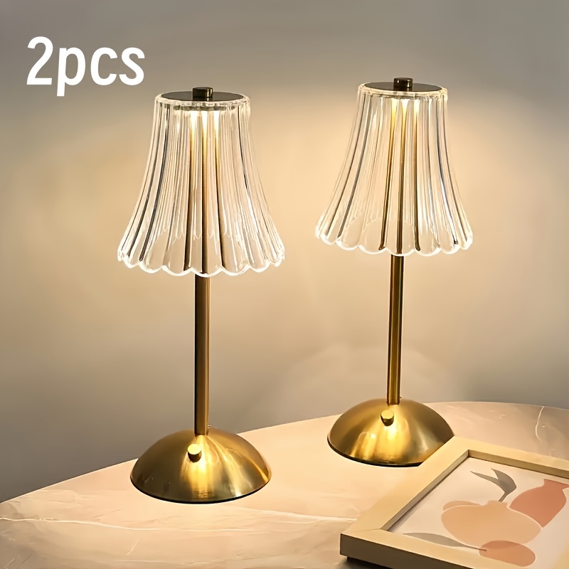 1pc 2pcs adjustable light led desk lamp geometric desktop lighting with 3 way adjustable usb charging touch sensor brushed light indoor bedside environmental lighting suitable for bedroom holiday and sports theme