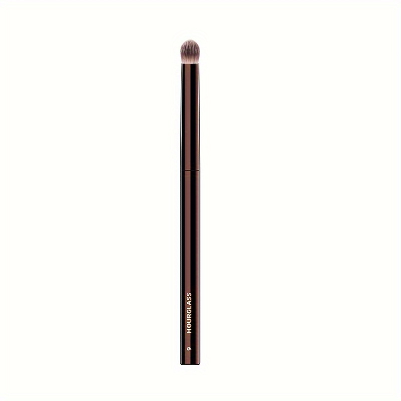 

luxe Soft" Hourglass No. 9 Eyeshadow Brush - Soft Fiber, Flat Round Head For Precision Application, Hypoallergenic Polyester Bristles, Metal Handle