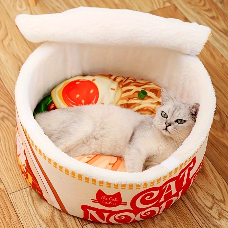 1pc modern cat bed house soft polyester no assembly needed compact indoor outdoor pet bed for small spaces easy   perfect gift for cat lovers birthday wedding back to school cozy cat condo cat furniture bed indoor pet furniture   design durable pet furniture   material stylish pet furniture   fabric apartment pets Product details 4