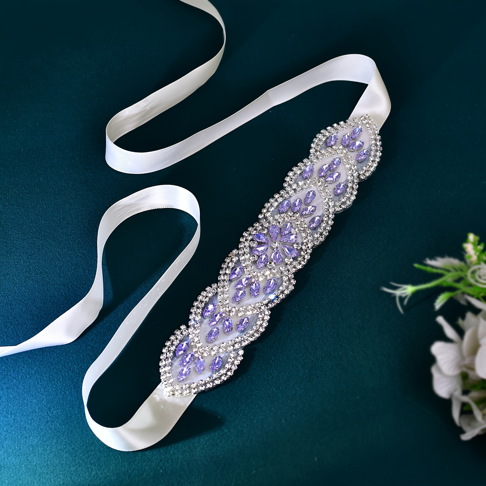 wedding sash belt sold on Temu United States