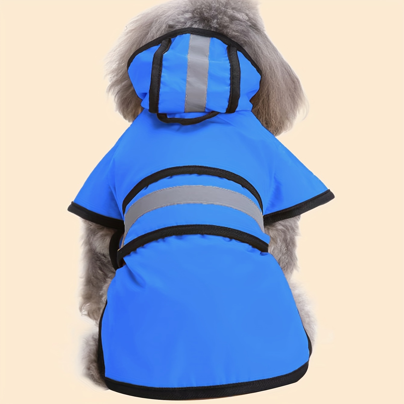 Pet raincoat, adjustable dog raincoat, thin and suitable for all seasons, with excellent waterproof performance. Available in 3 colors: yellow, blue and red. Complete sizes: XS, S, M, L, XL, 2XL, 3XL, 4XL. Suitable for all dog breeds.