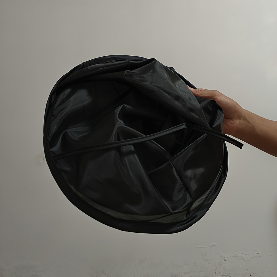 1pc, Umbrella-Shaped Hair Cape, Professional Salon Hair Gown, Foldable Polyester Hair Hat, Easy to Clean, Durable Hair Salon Wrap