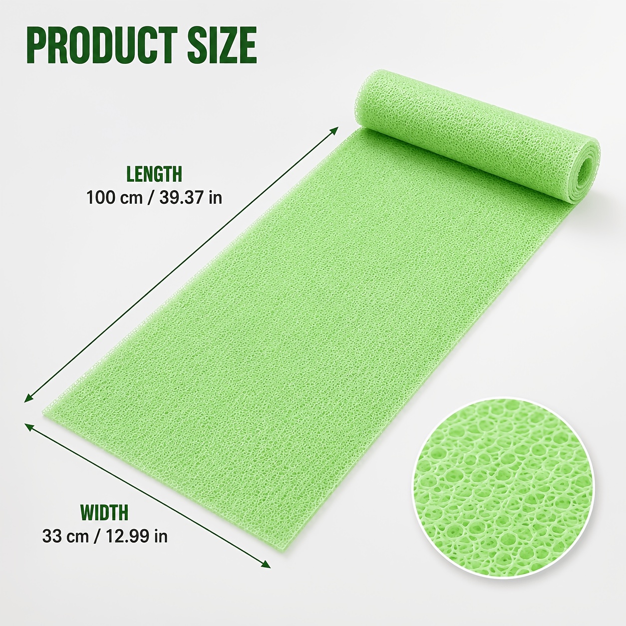 TEMU Tapis éponge découpable pour tiroir de réfrigérateur, tamis filtrant de vidange réutilisable, coussin absorbant, doublure de tiroir, tapis