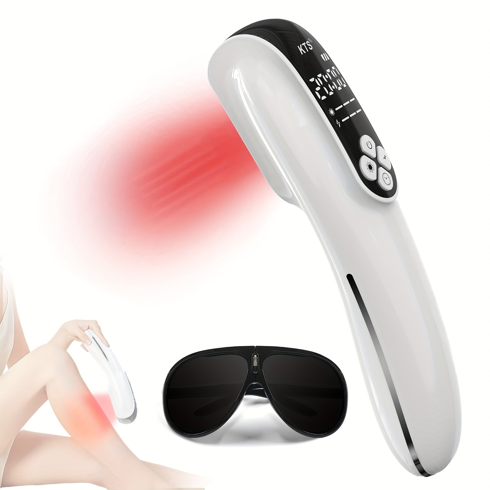 Image of New Upgraded Device, 2-in-1 Beauty Device (4x808nm+12x650nm), Suitable For People Or Pets